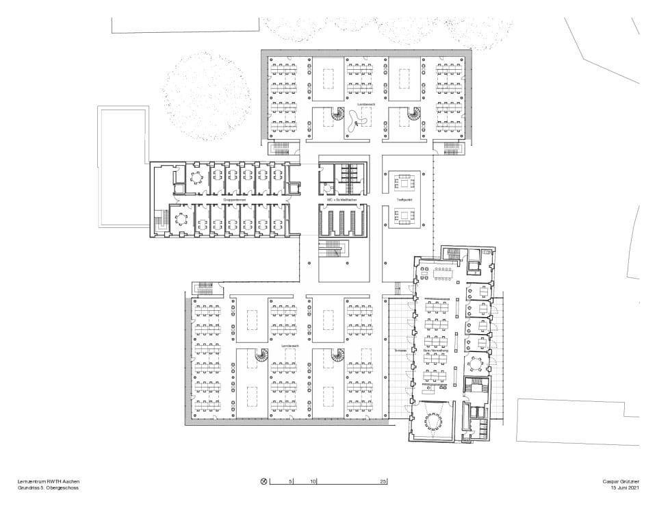 Grundriss 5. Obergeschoss