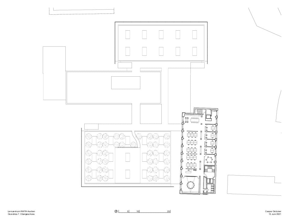 Grundriss 7. Obergeschoss