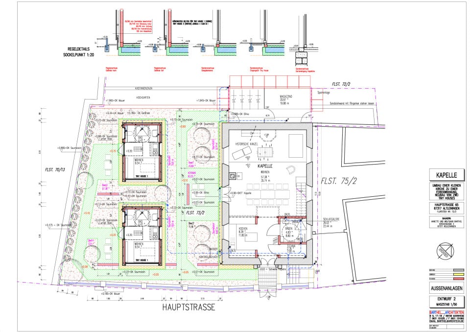 Detailplanung: GaLa-Arbeiten
