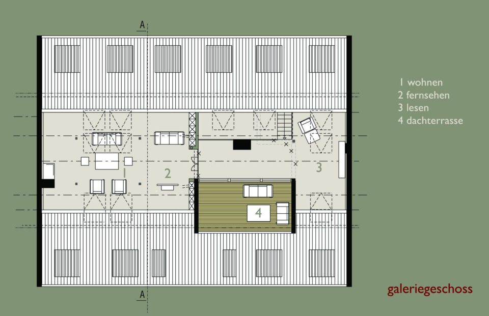 Grundriss Galeriegeschoss
