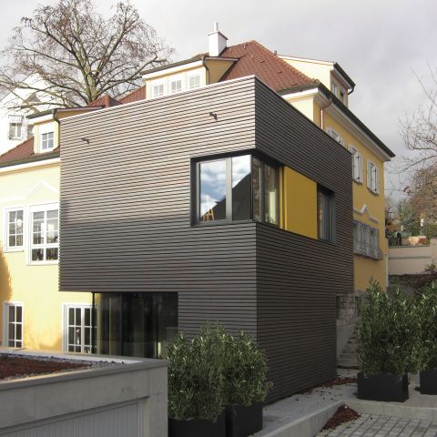 Umbau Villa und Anbau Kubus