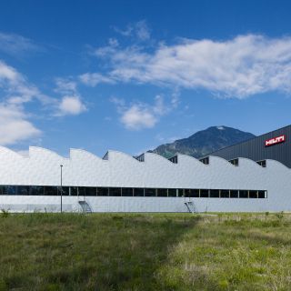 Hilti-Produktionsgebäude in Thüringen/Österreich