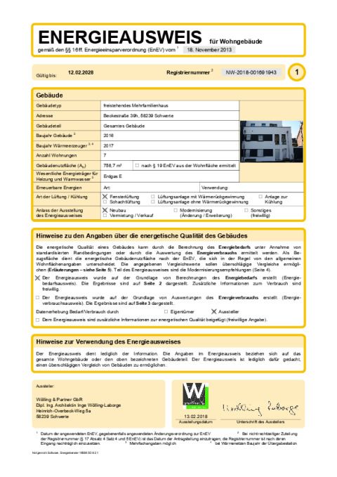 Energieausweis