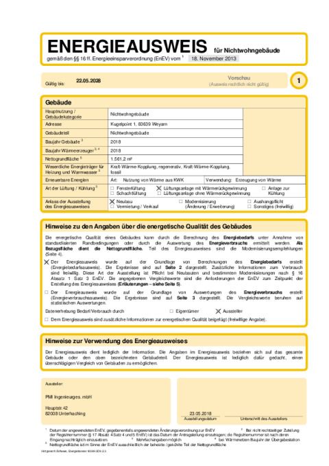 Energieausweis