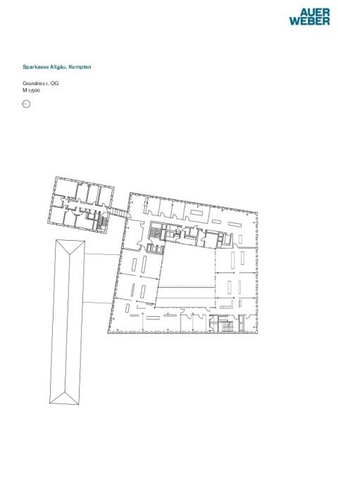 Grundriss 1. Obergeschoss