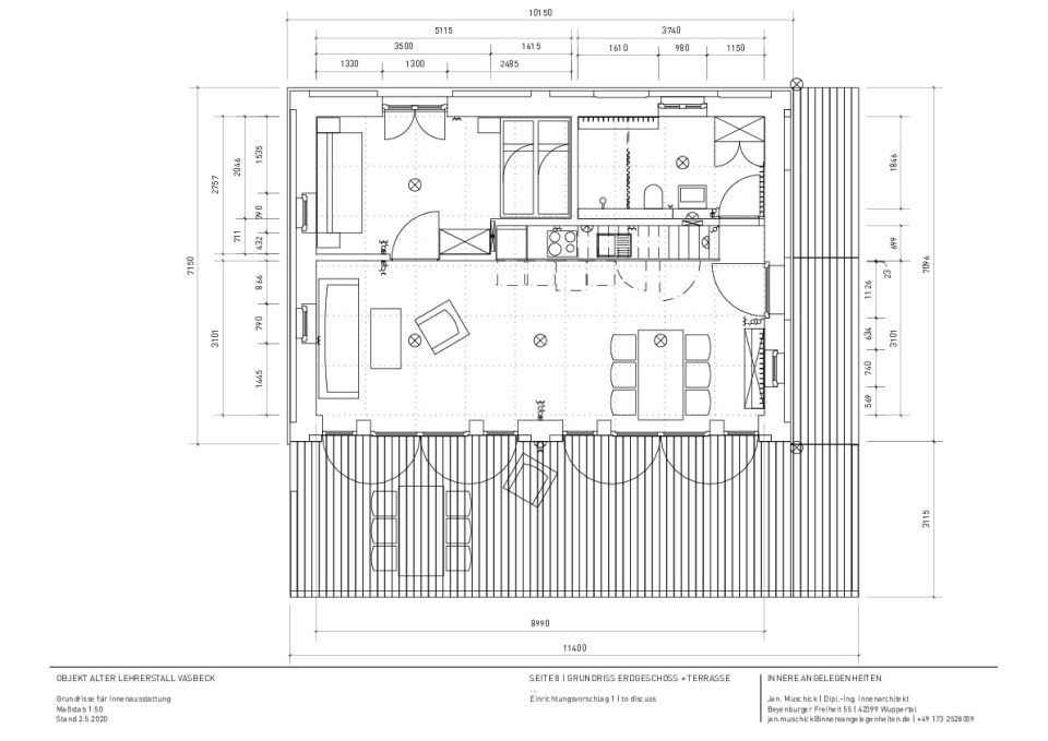 Alter Lehrerstall Vasbeck_2D_möbliert_A3_E1_EG_TERRASSE