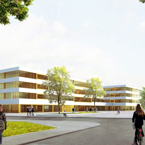 Neubau - Leonardo-da-Vinci-Gymnasium Berlin