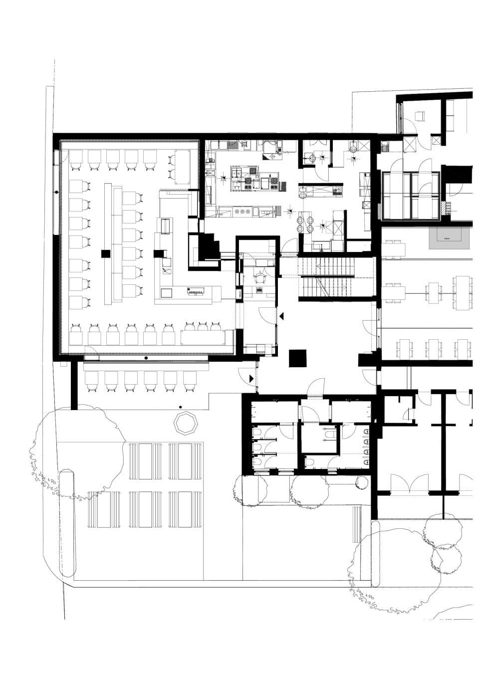 Sanierung Gaststube Landgasthof Wagner Kinding: Grundriss