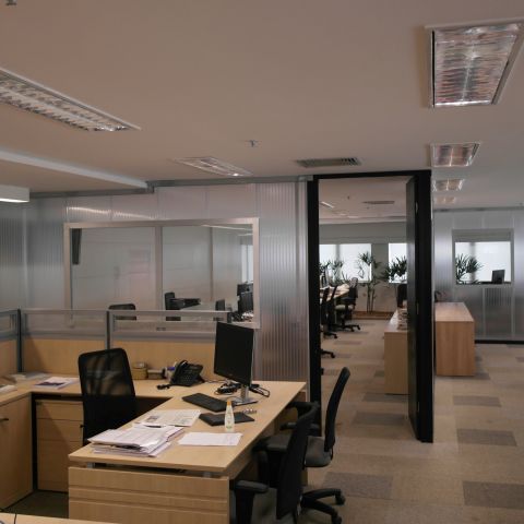 in office room