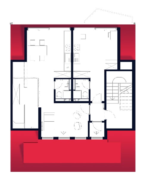 Grundriss Dachgeschoss