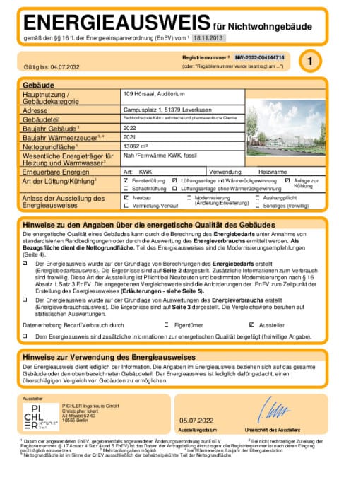 Energieausweis