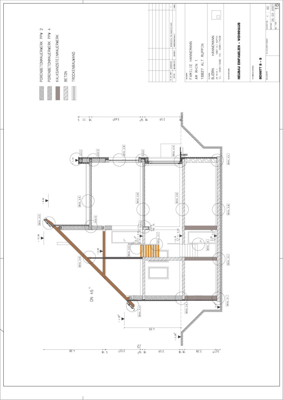 Schnitt B-B (vollständiger AFU-Plan)