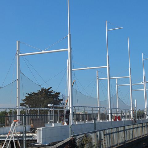 Fußgängerwegs Pont des Charentes