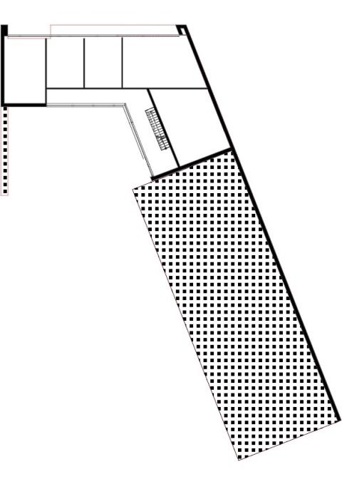 Bürogebäude Grundriss Schema