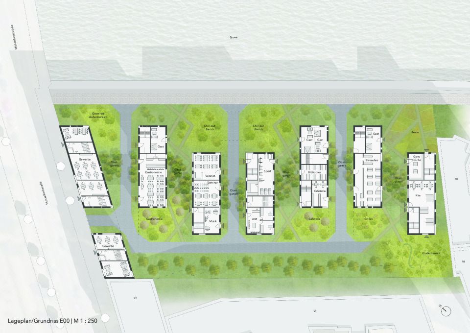 Lageplan/Grundriss E00