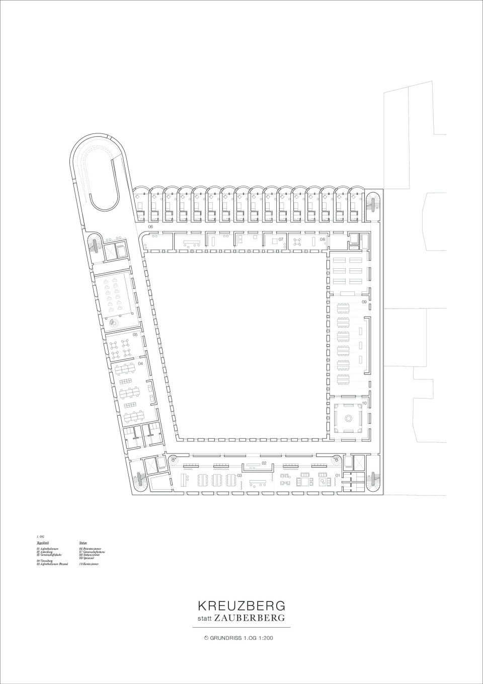 Grundriss 1. Obergeschoss