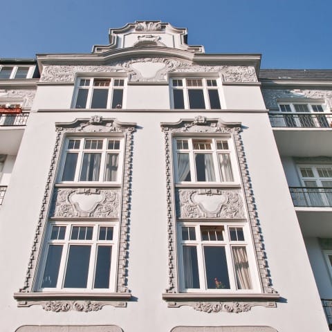 Wohnhaus mit Stilfassade