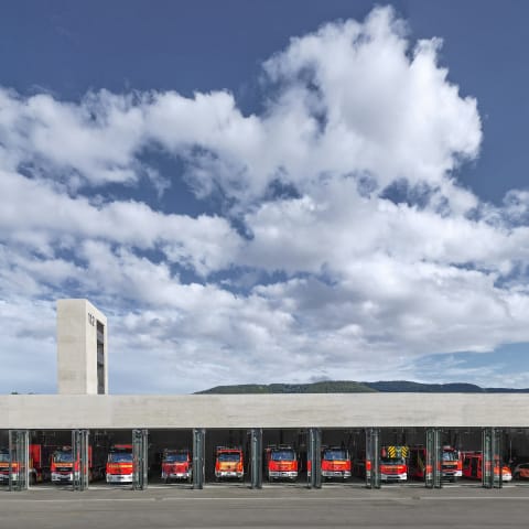 Neubau Feuerwehr und Bauhof Metzingen
