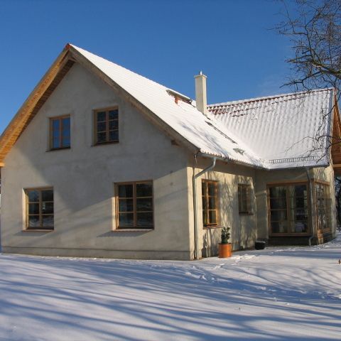 Neubau Einfamilienhaus in Strohballenbauweise
