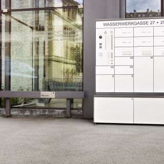 Paketfachanlage s: easy für Büro- und Wohnhaus, Bern
