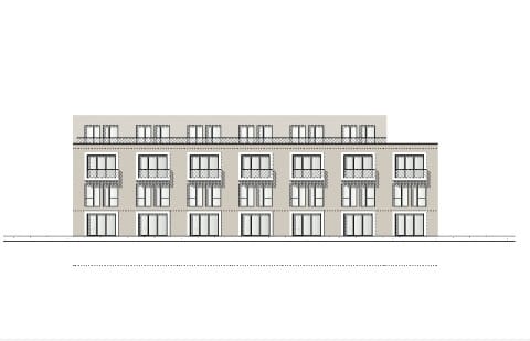 Haus 42B Ansicht West I Haus 42E Ansicht Ost