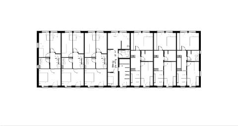 Haus 42B/E - Maisonette - Grundriss 1. Obergeschoss