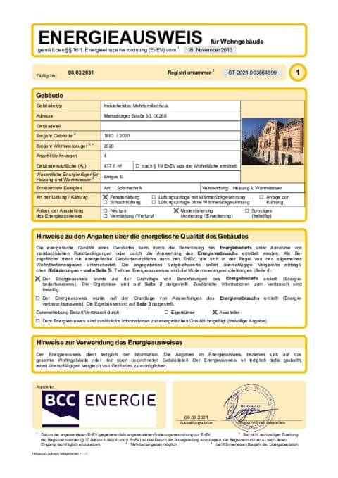 Energieausweis