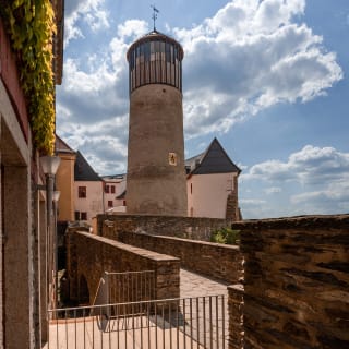 Bergfried Schloss Voigtsberg