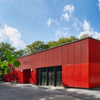 Farbenfrohe Mensa in Bremen