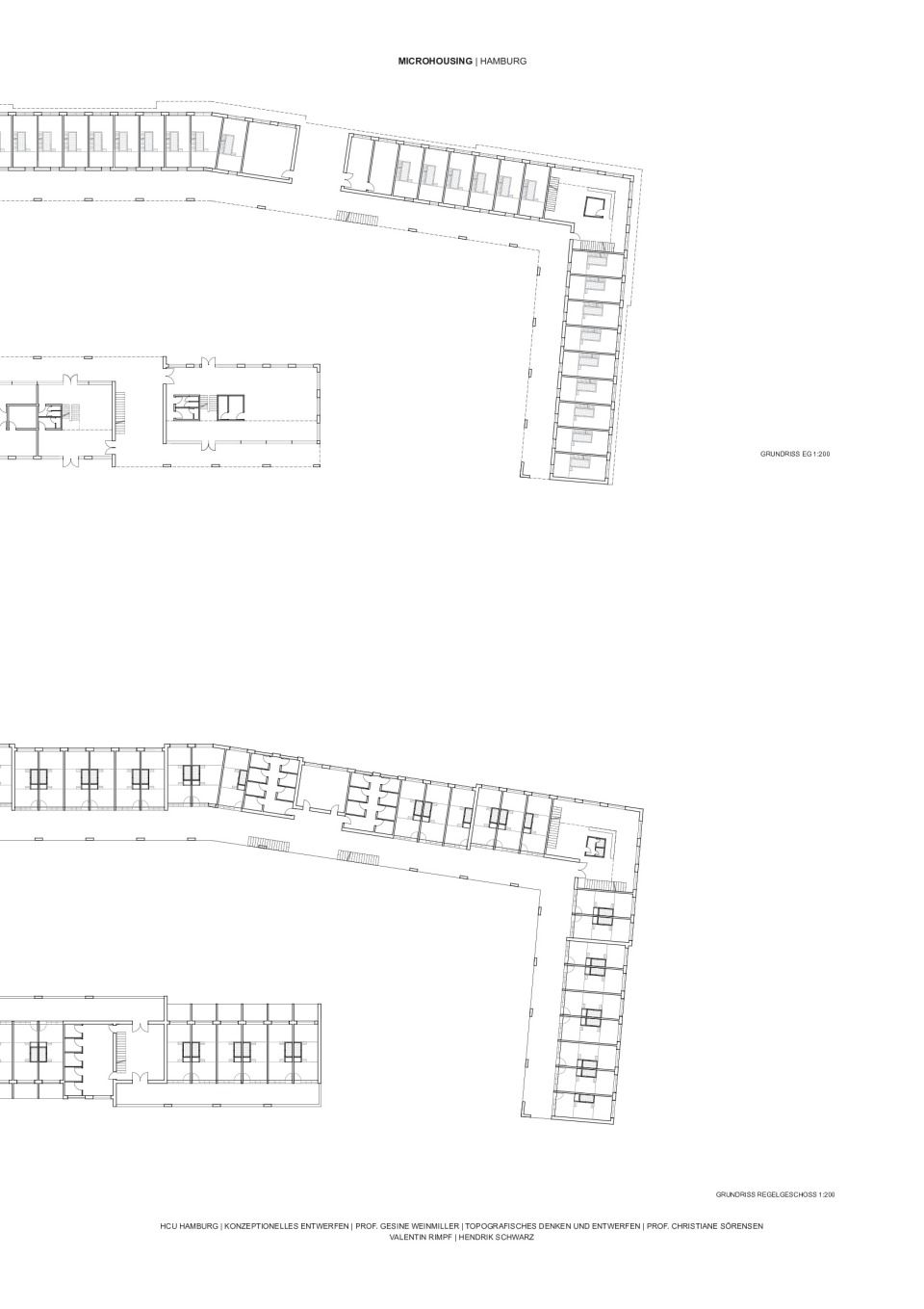 Grundriss Erd- und Regelgeschoß
