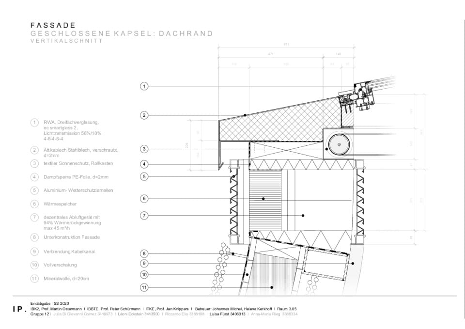 Detail Dachrand