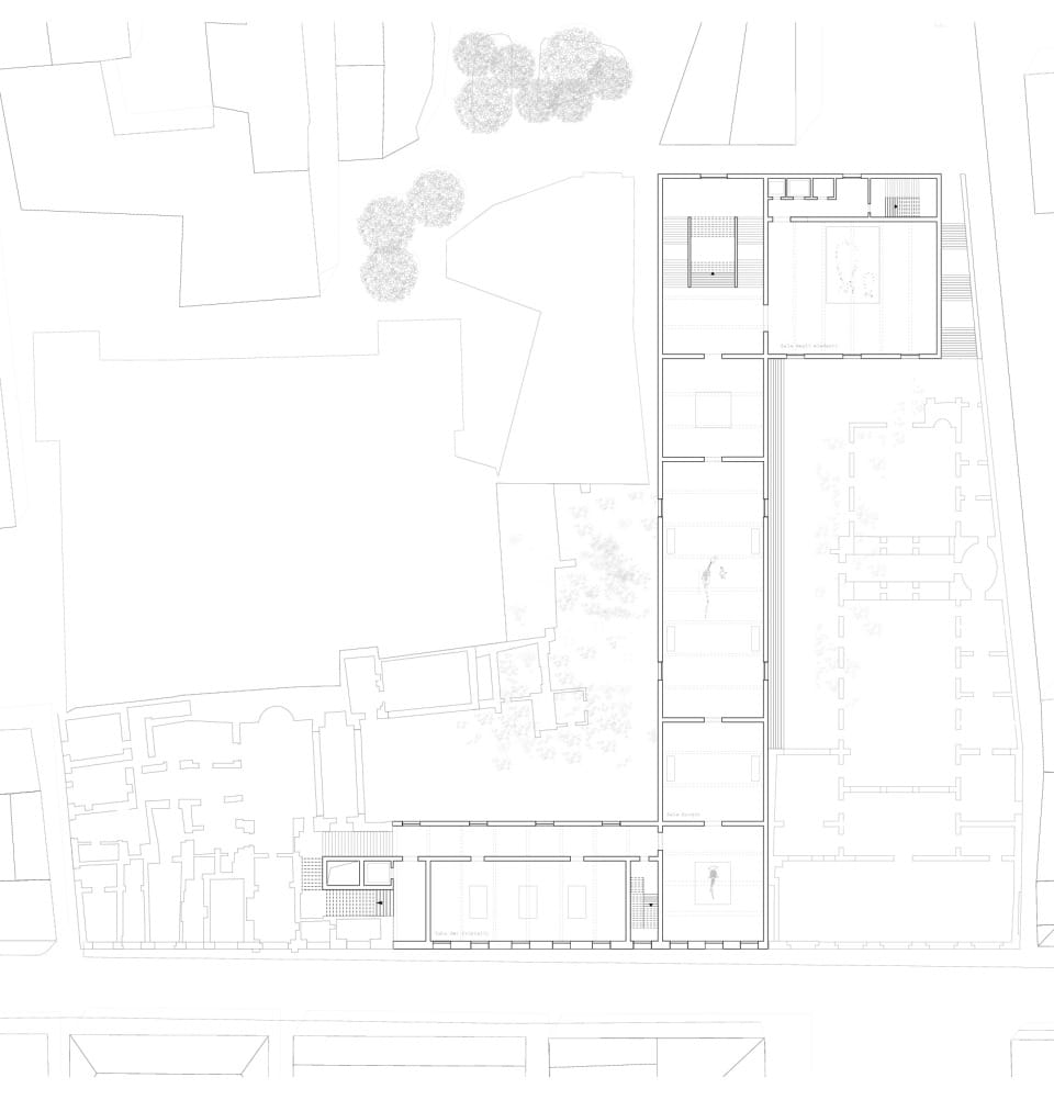 Grundriss Ausstellungsebene 1