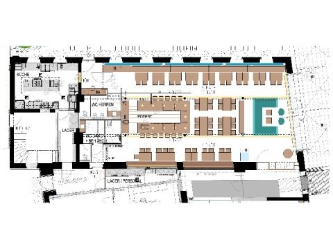 Lounge W3 Grundriss