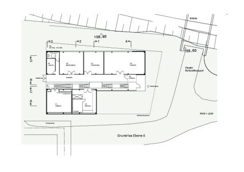 Grundriss Ebene 0