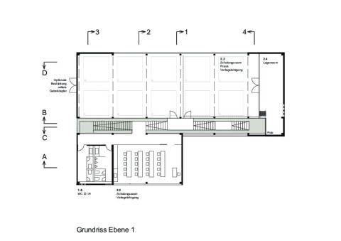 Grundriss Ebene 1
