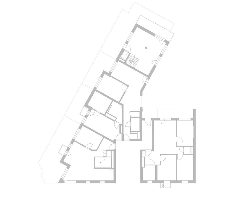 Mehrfamilienwohnhaus in Berlin Pankow - Grundriss Erdgeschoß