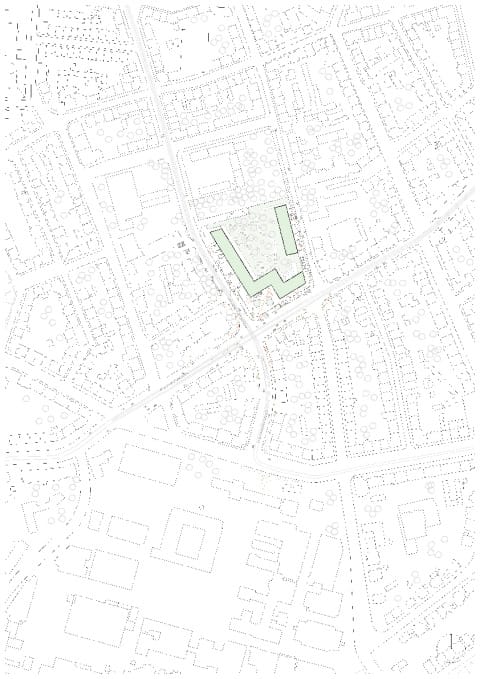 Lageplan M 1:2000
