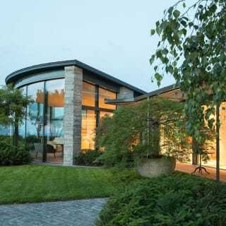 Privathaus mit Seeblick