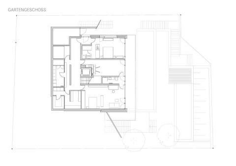 Grundriss Gartengeschoss