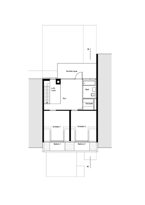 Grundriss Dachgeschoss