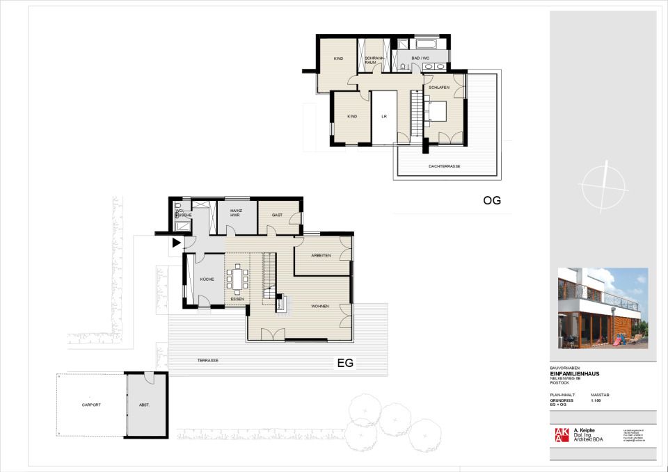 Grundriss EG + OG