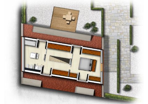 Grundriss 2. Ebene