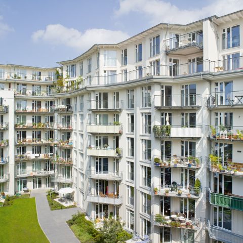 Wohn- und Gewerbebauten in der Hamburger Hafencity