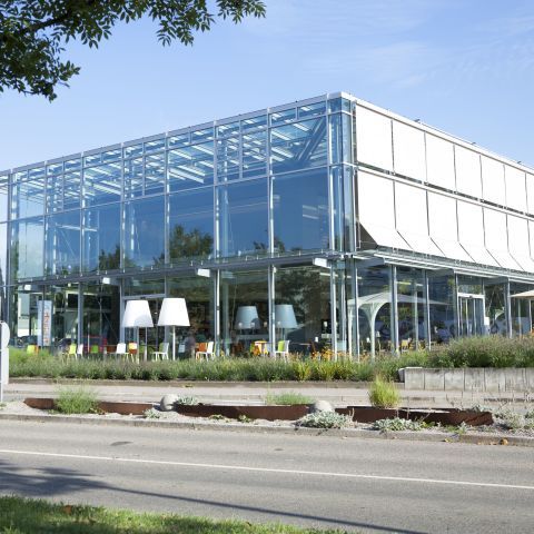 Café mit Verkaufstheke