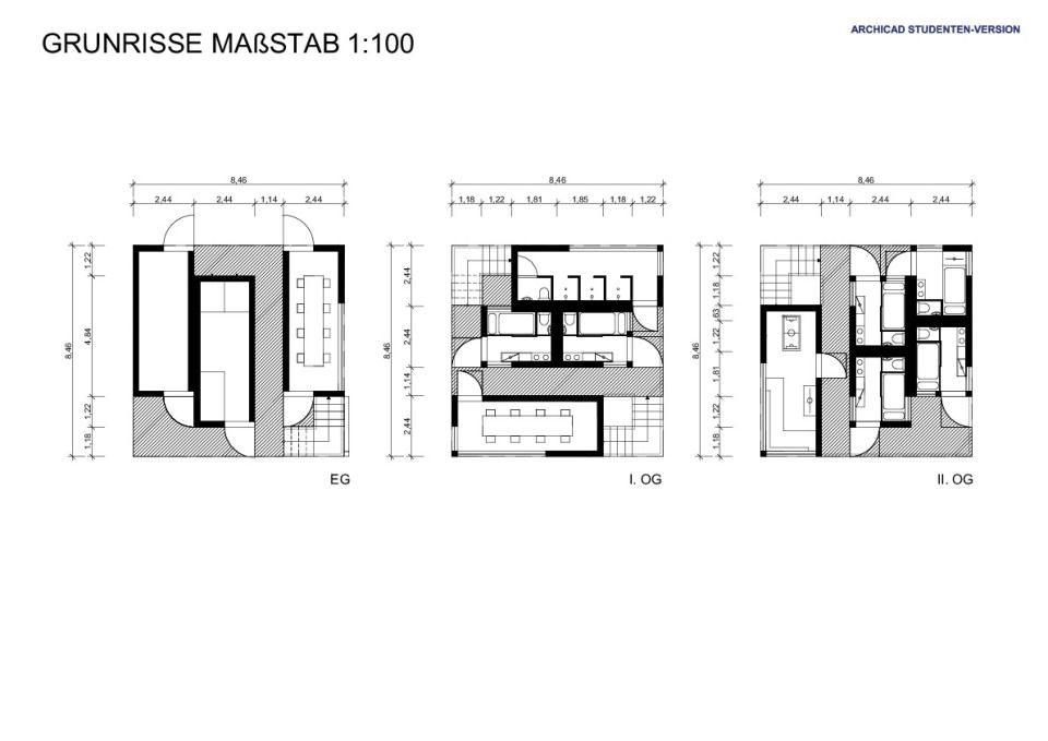 Grundrisse Plan