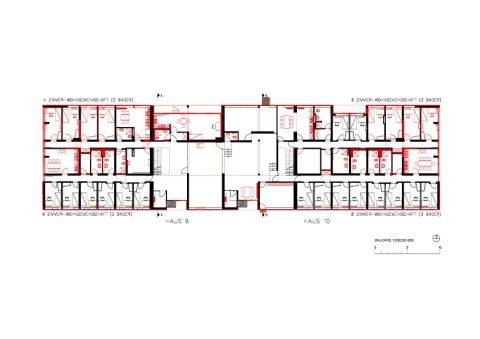 Haus 9/10, Grundriss Erdgeschoss