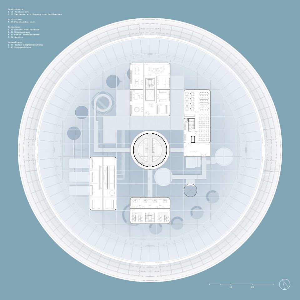 Grundriss Ebene 5
