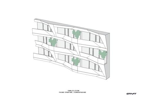 Fassadendetail Haus C