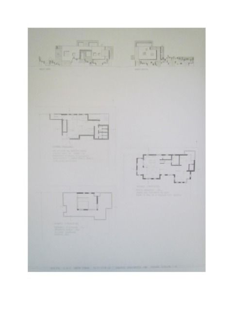 Ansichten, Grundrisse M1:100