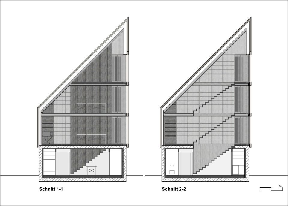 Studio 17A ARCHITEKTUR, Königsbrunn: Schnitte